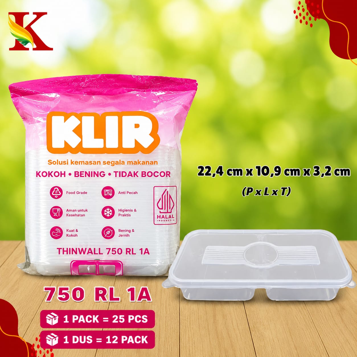 THINWALL KLIR SEKAT RL 1A 750 ML