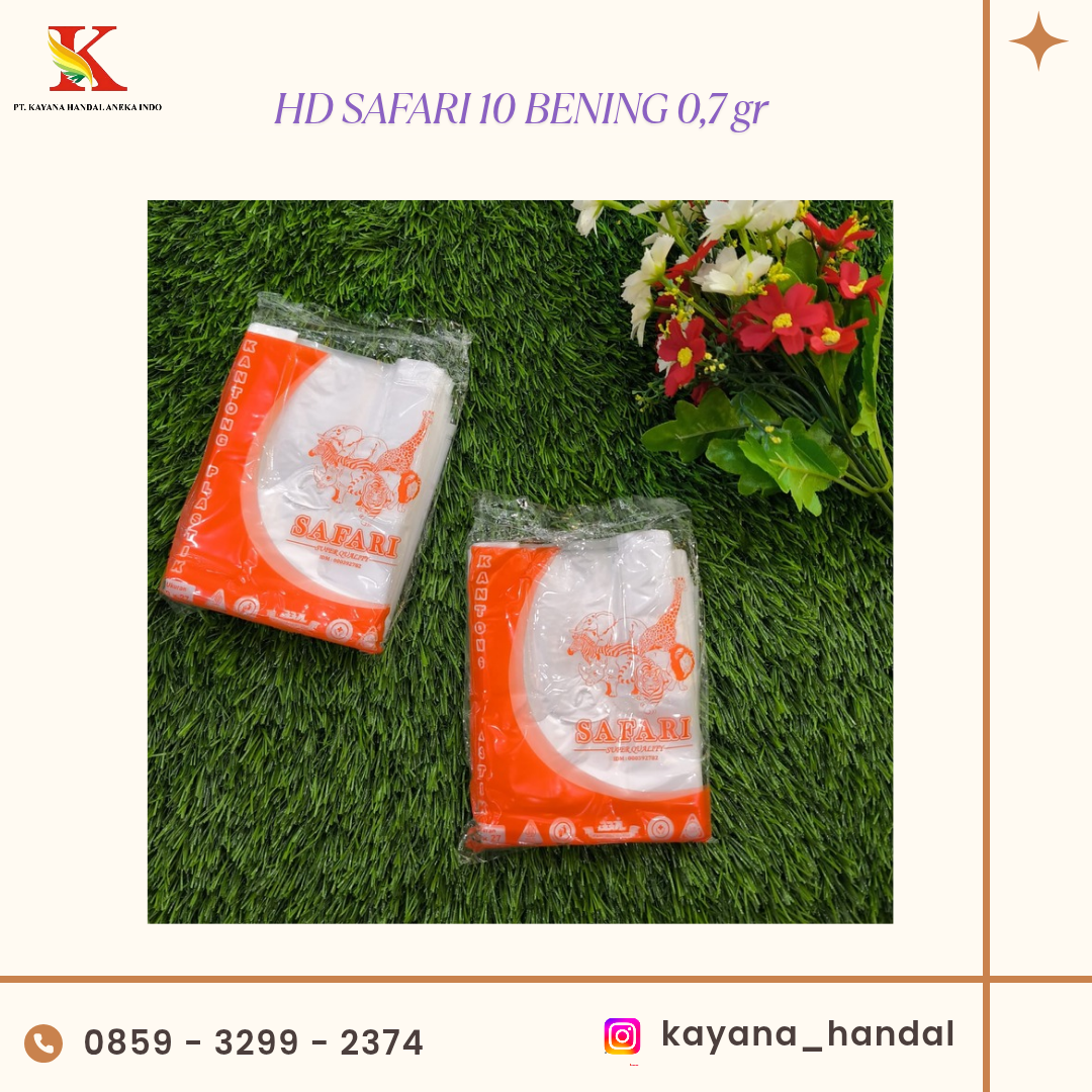 HD SAFARI 10 BENING @ 0,7 ONS