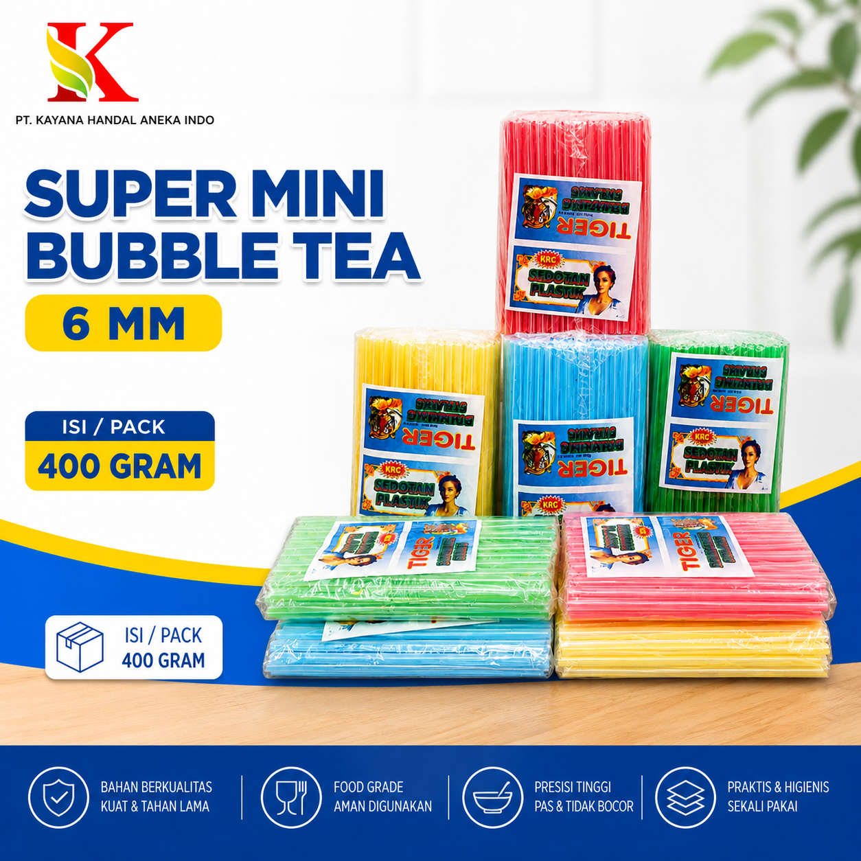 SUPER MINI BUBBLE TEA 6 MM