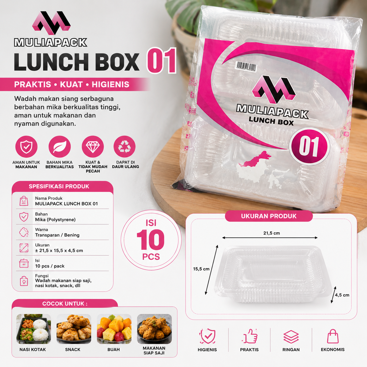 MULIAPACK LUNCH BOX LB-01