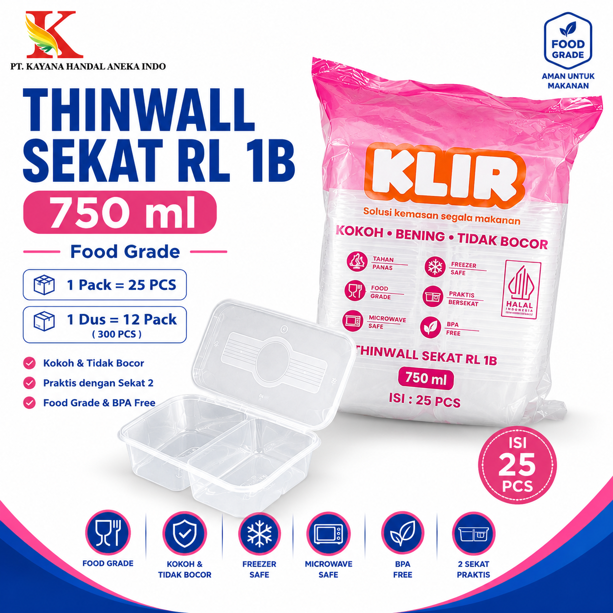 THINWALL KLIR SEKAT RL 1B 750 ML