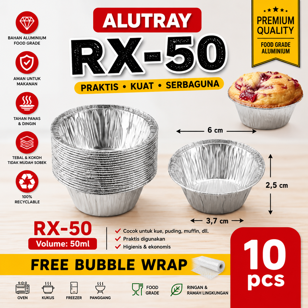 ALUMUNIUM FOIL TRAY