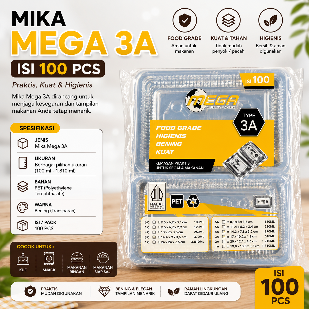 BOX MIKA MEGA 3A