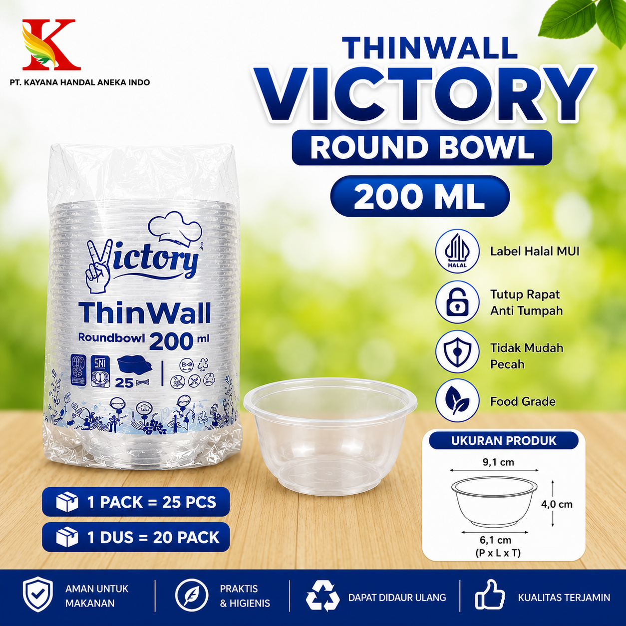 THINWALL VICTORY BOWL 200 ML