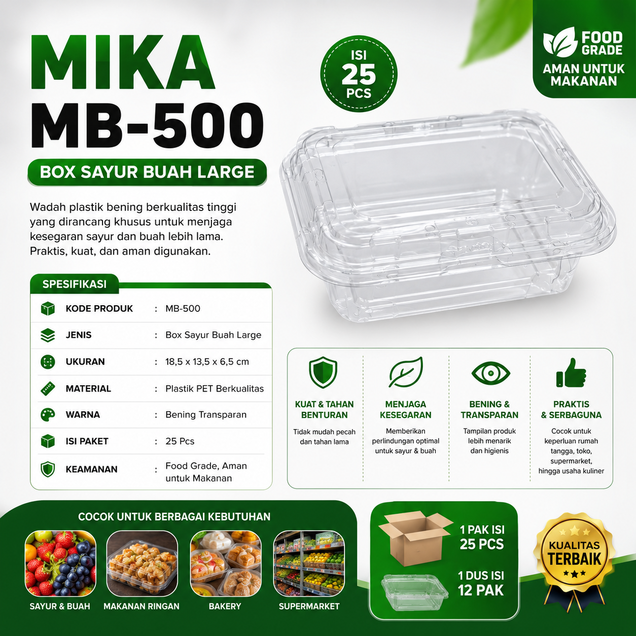 MIKA MB 500 @ 10 PCS