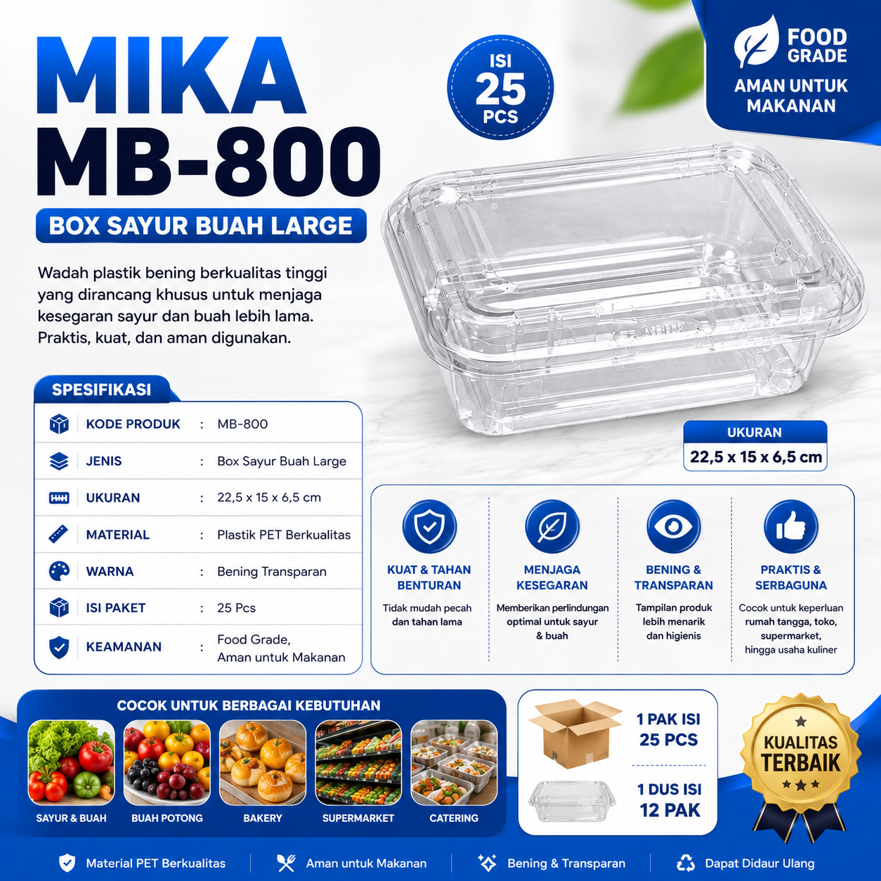 MIKA MB 800 @ 10 PCS
