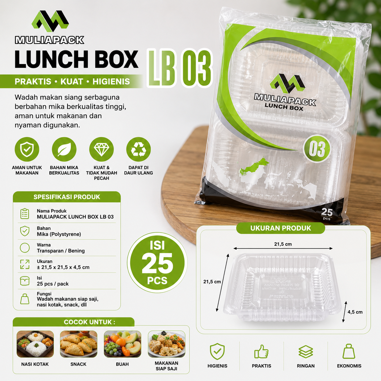 MULIAPACK LUNCH BOX LB-03