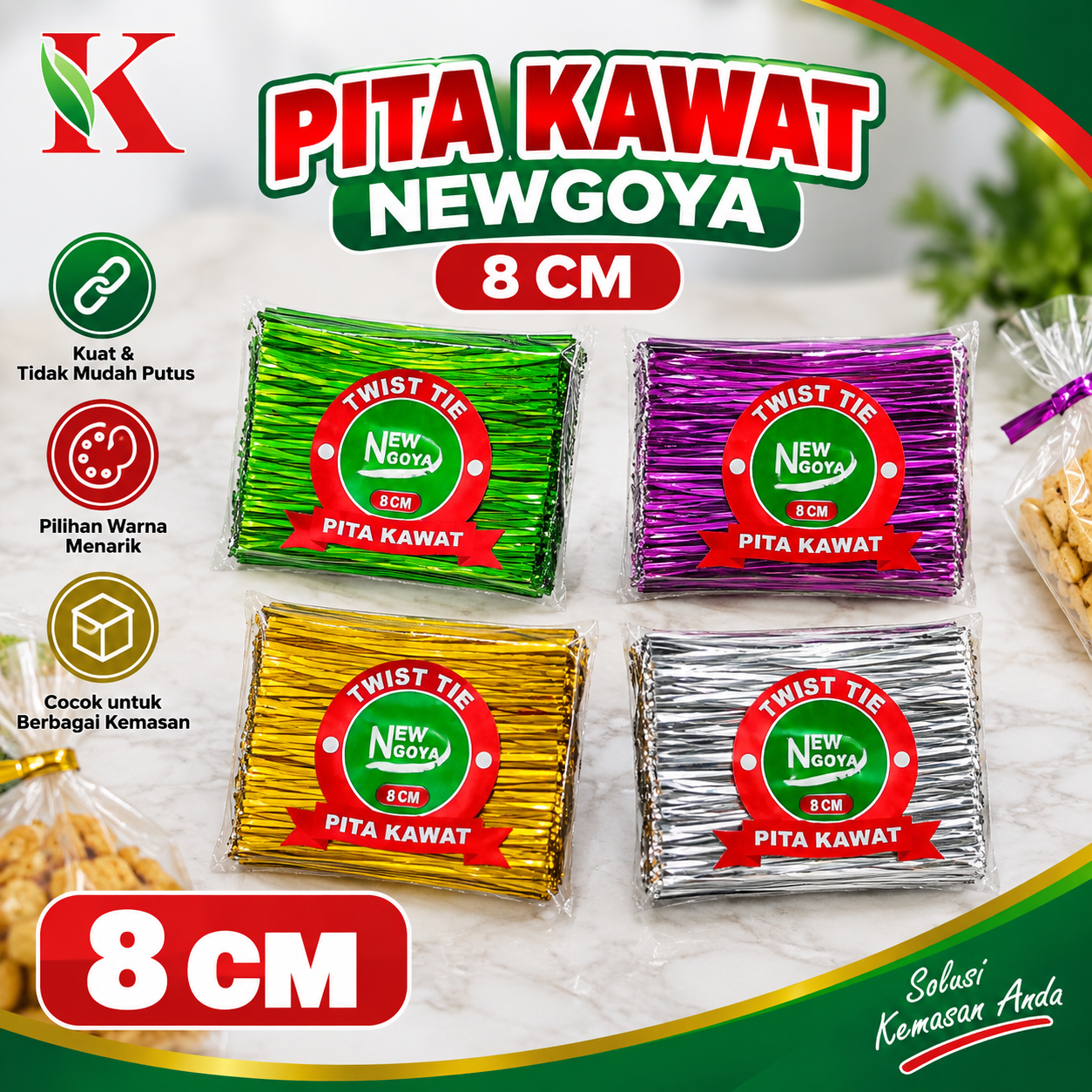 PITA KAWAT NEWGOYA 8 CM