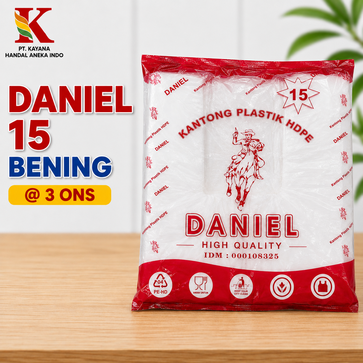 HD DANIEL 15 BENING @ 3 ONS