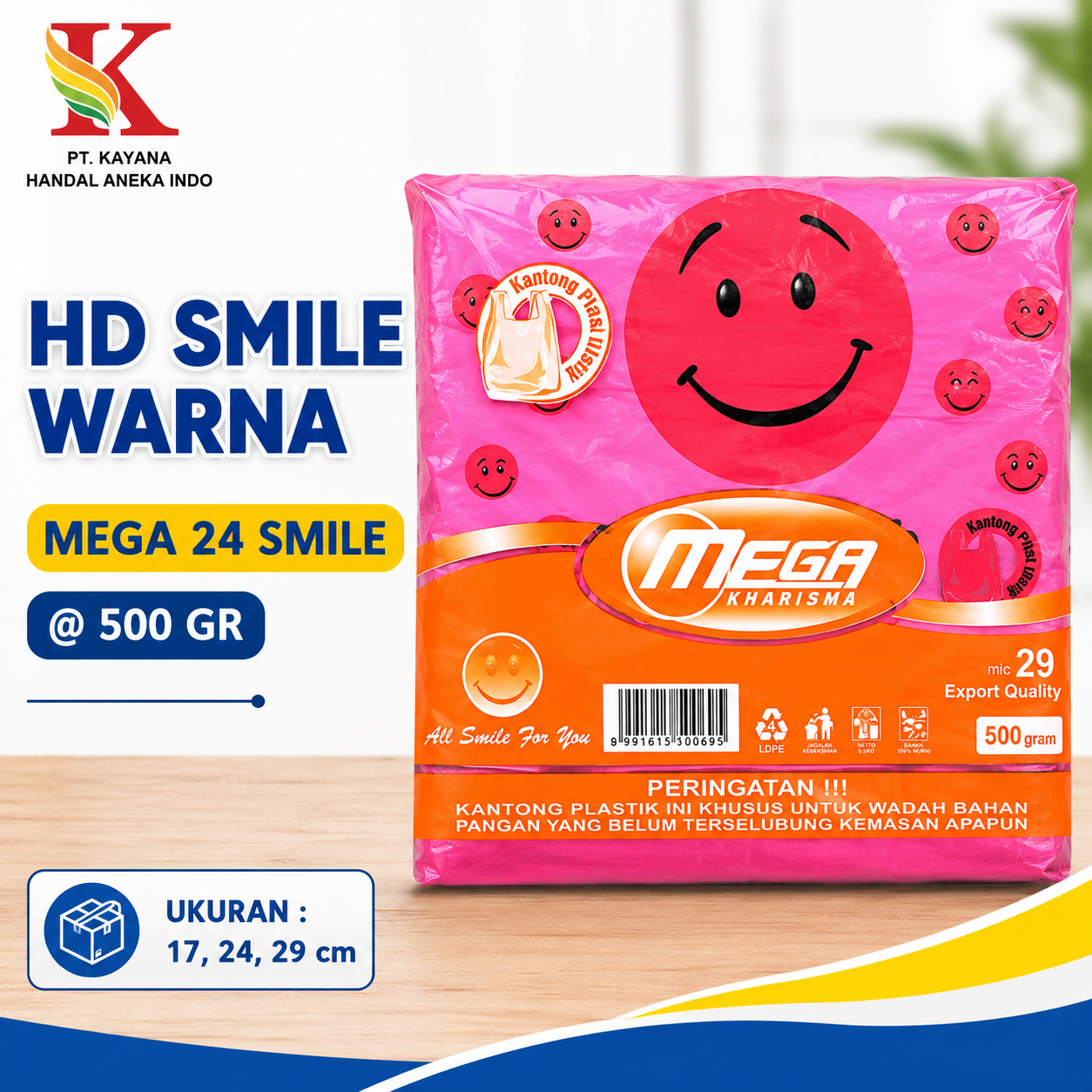 HD MEGA 24 SMILE @ 500 GR