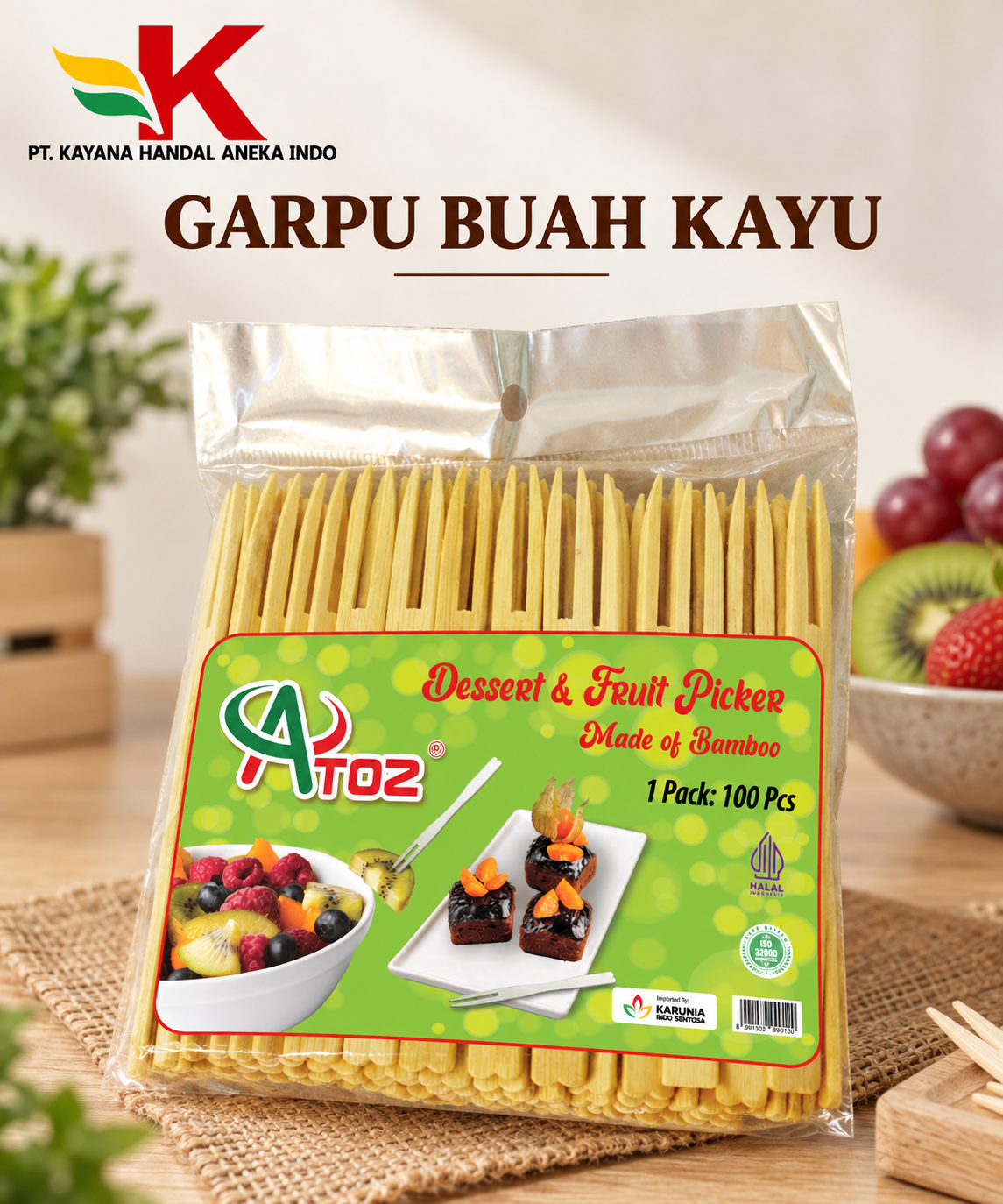GARPU BUAH KAYU