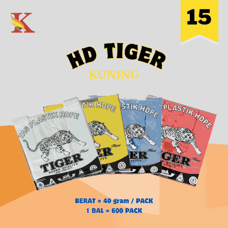 HD TIGER 15 KUNING @ 40 gr
