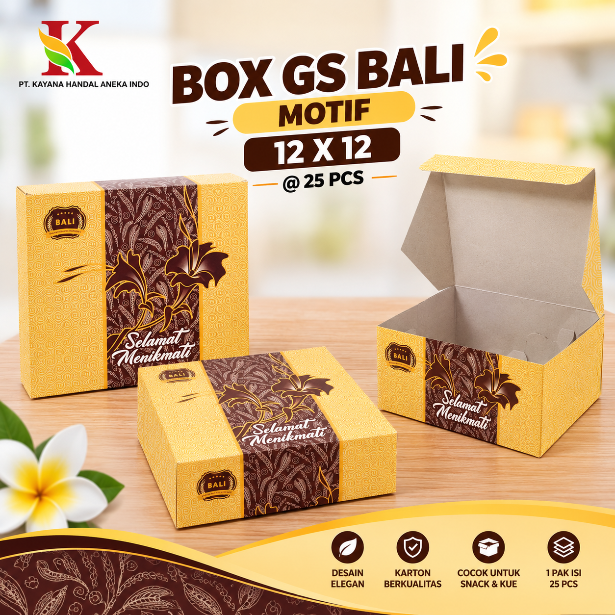 BOX GS BALI MOTIF 12 x 12 @ 25 PCS