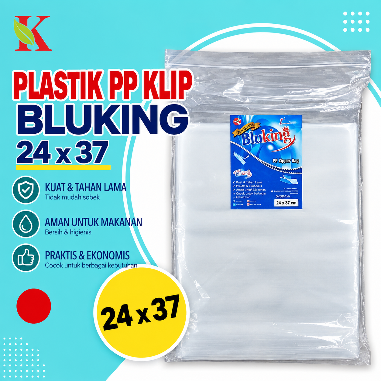 PP KLIP BLUKING 24 x 37
