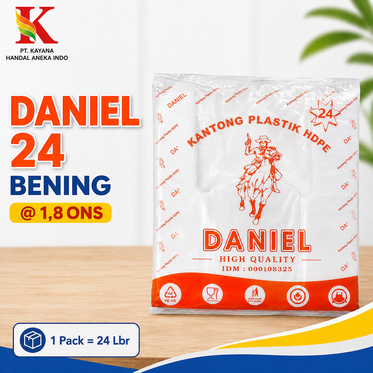 HD DANIEL 24 BENING @ 1,8 ONS