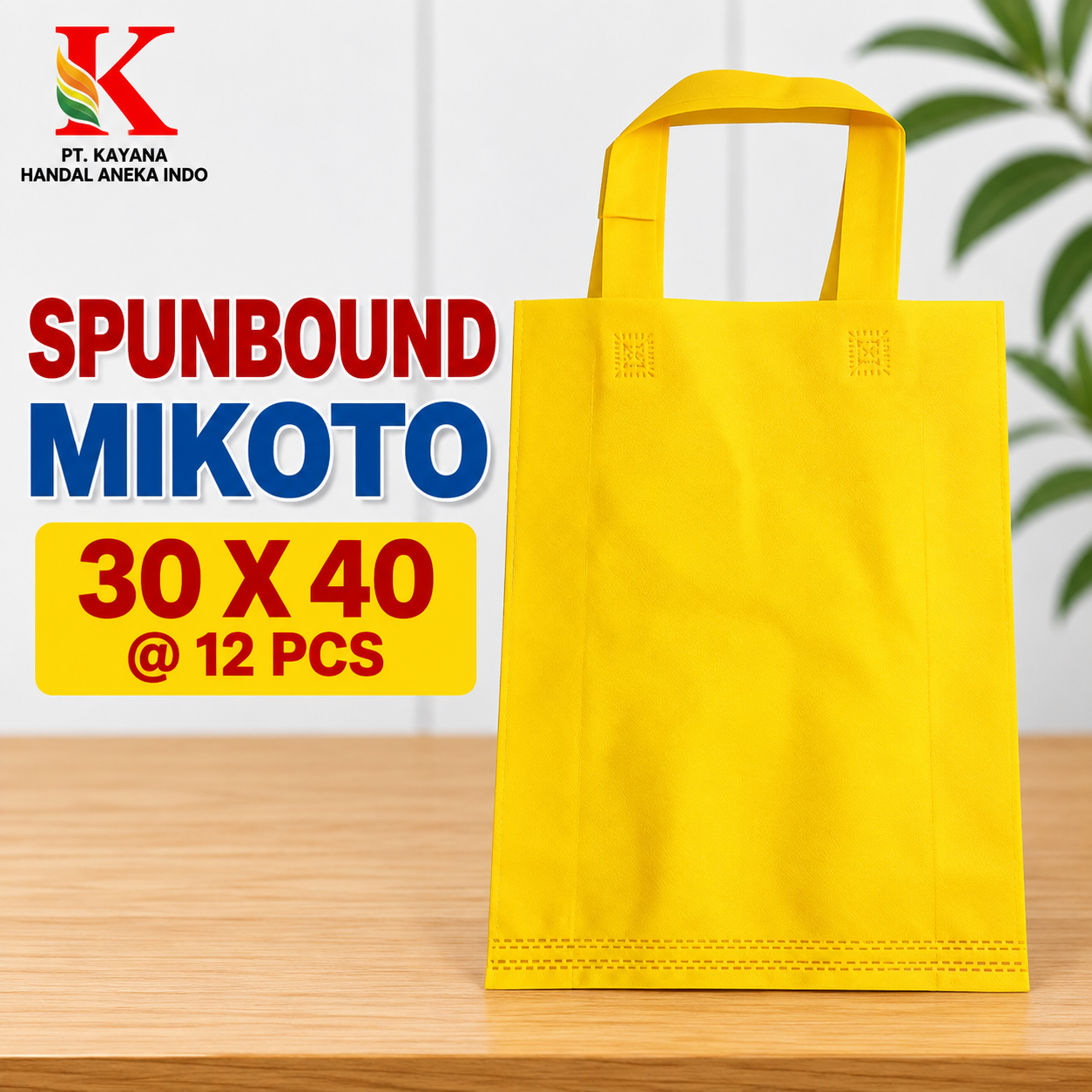 TAS SPUNBOUND MIKOTO 30 x 40 @ 12 PCS