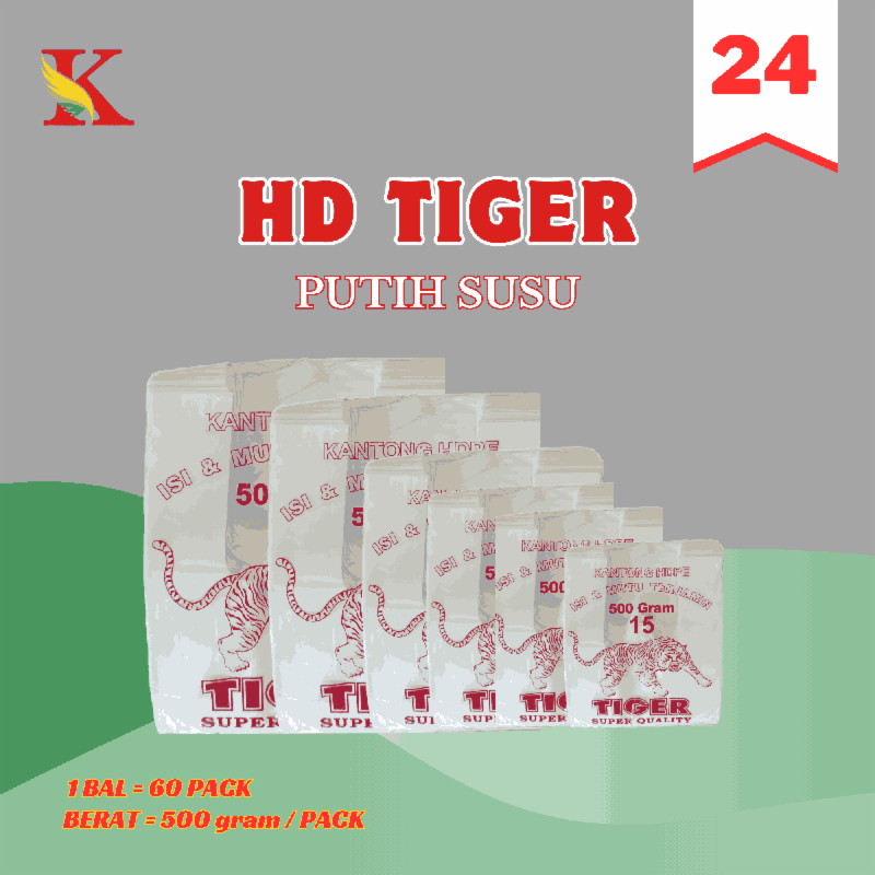 HD TIGER 24 PUTIH SUSU @ 60 PACK