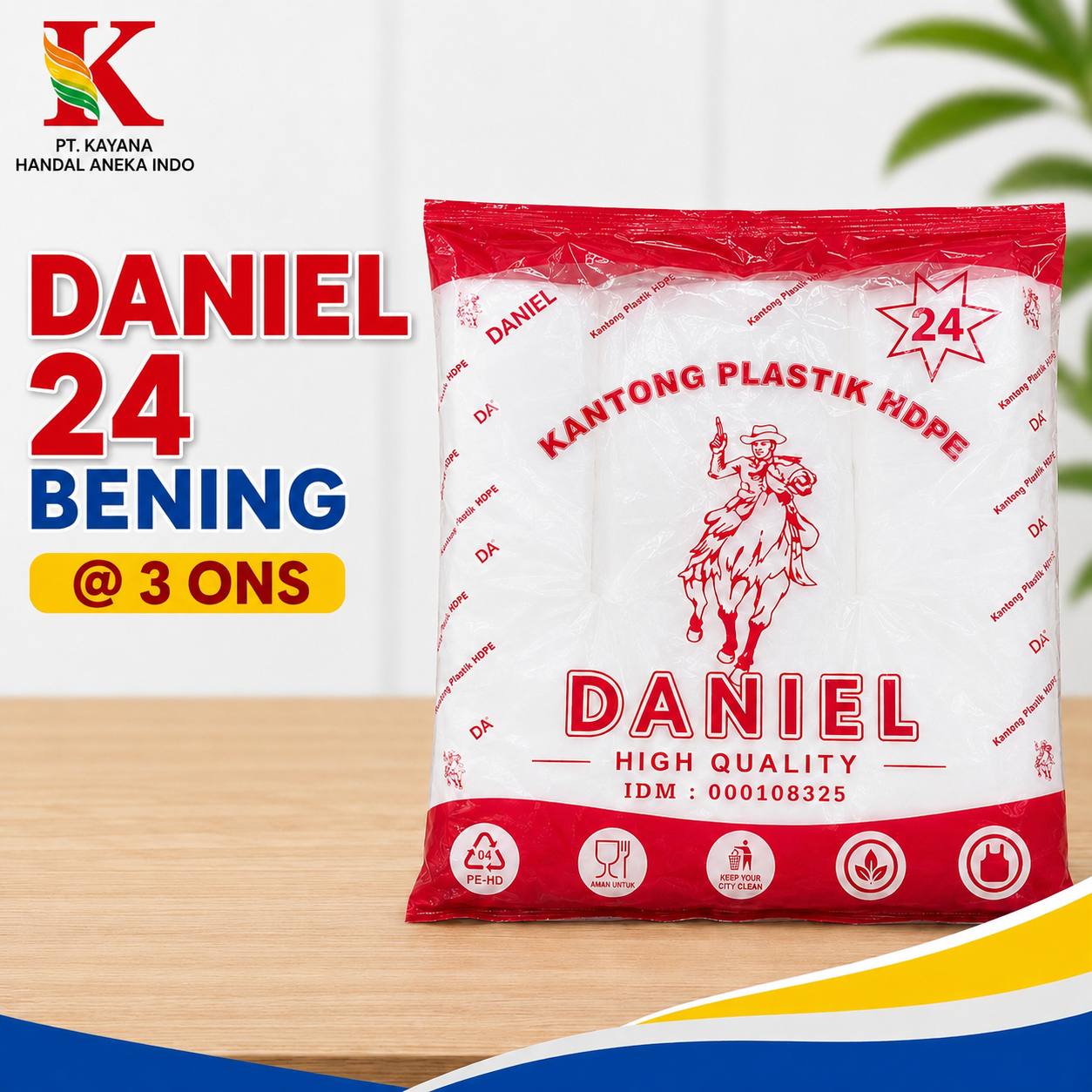 HD DANIEL 24 BENING @ 3 ONS