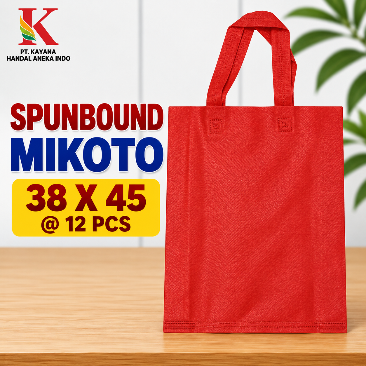 TAS SPUNBOUND MIKOTO 38 x 45 @ 12 PCS