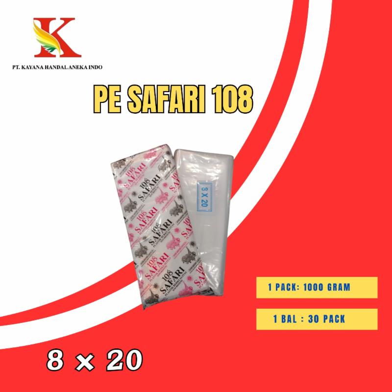 PE SAFARI 8 x 20 @ 1KG